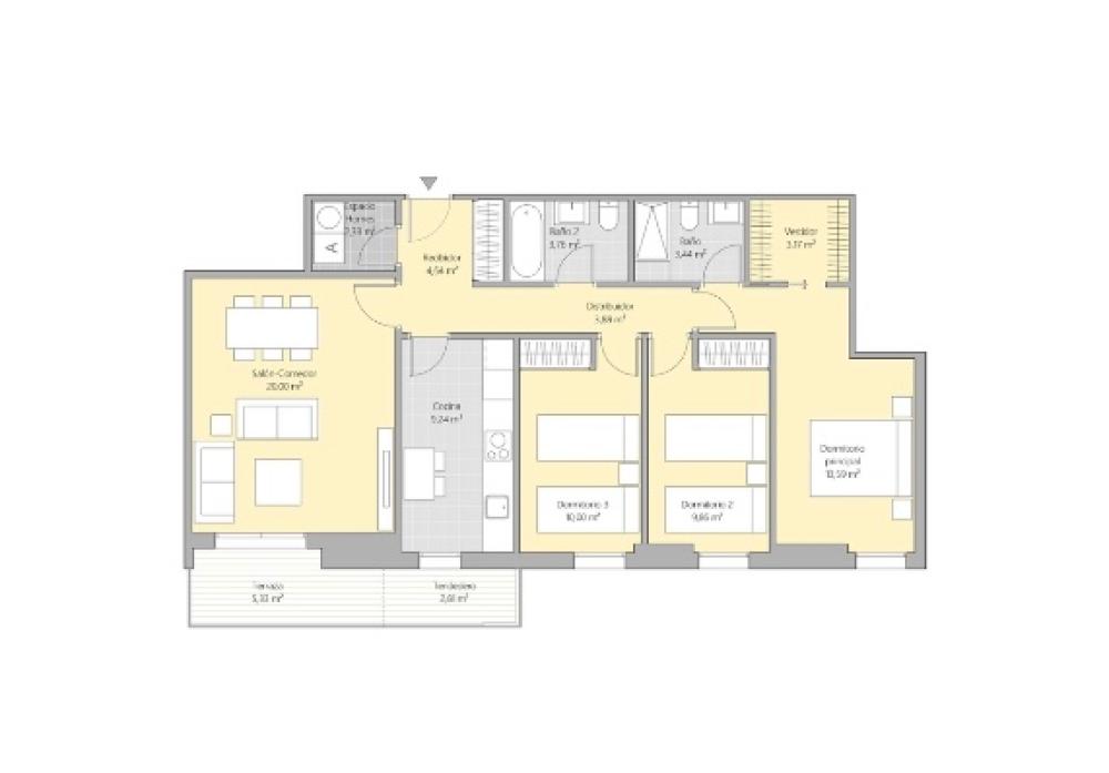  en venta apartamento Quatre Carreres Malilla Valencia 13