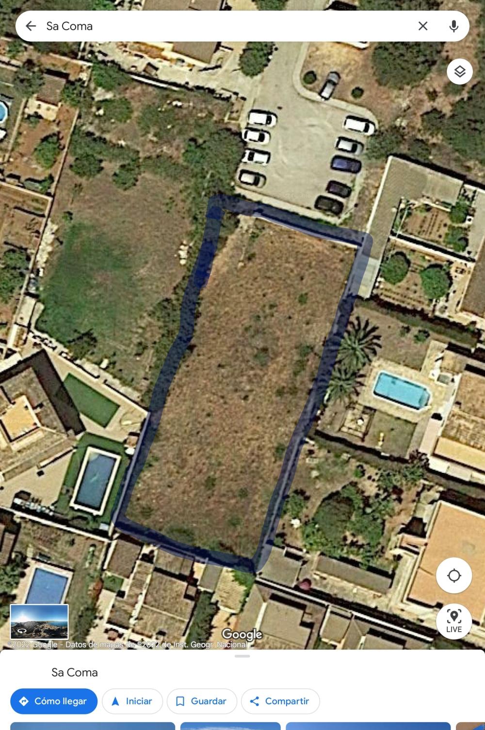  en venta terreno Sa Coma Llevant 1