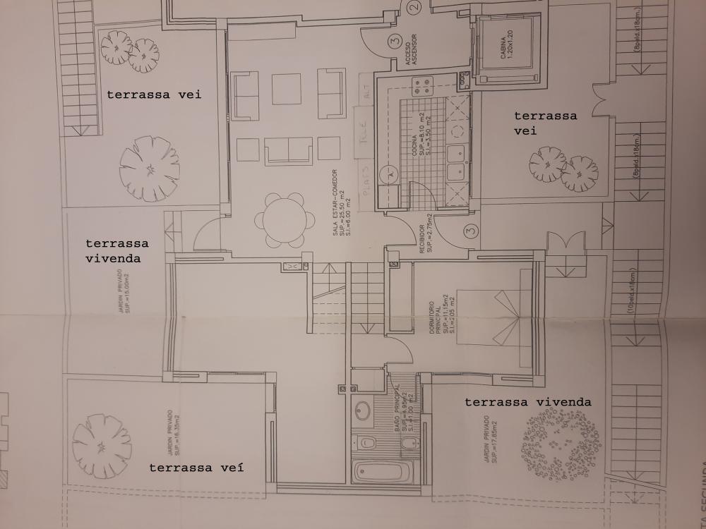  en venta apartamento Horta Guinardó-Carmel Barcelonès 16