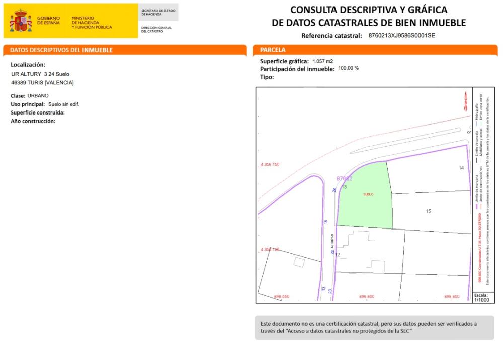  en venta terreno Altury Ribera Alta 3
