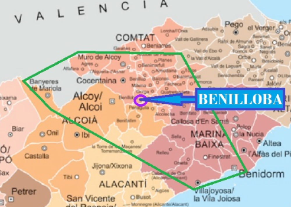  en venta casa Benilloba Comtat 79