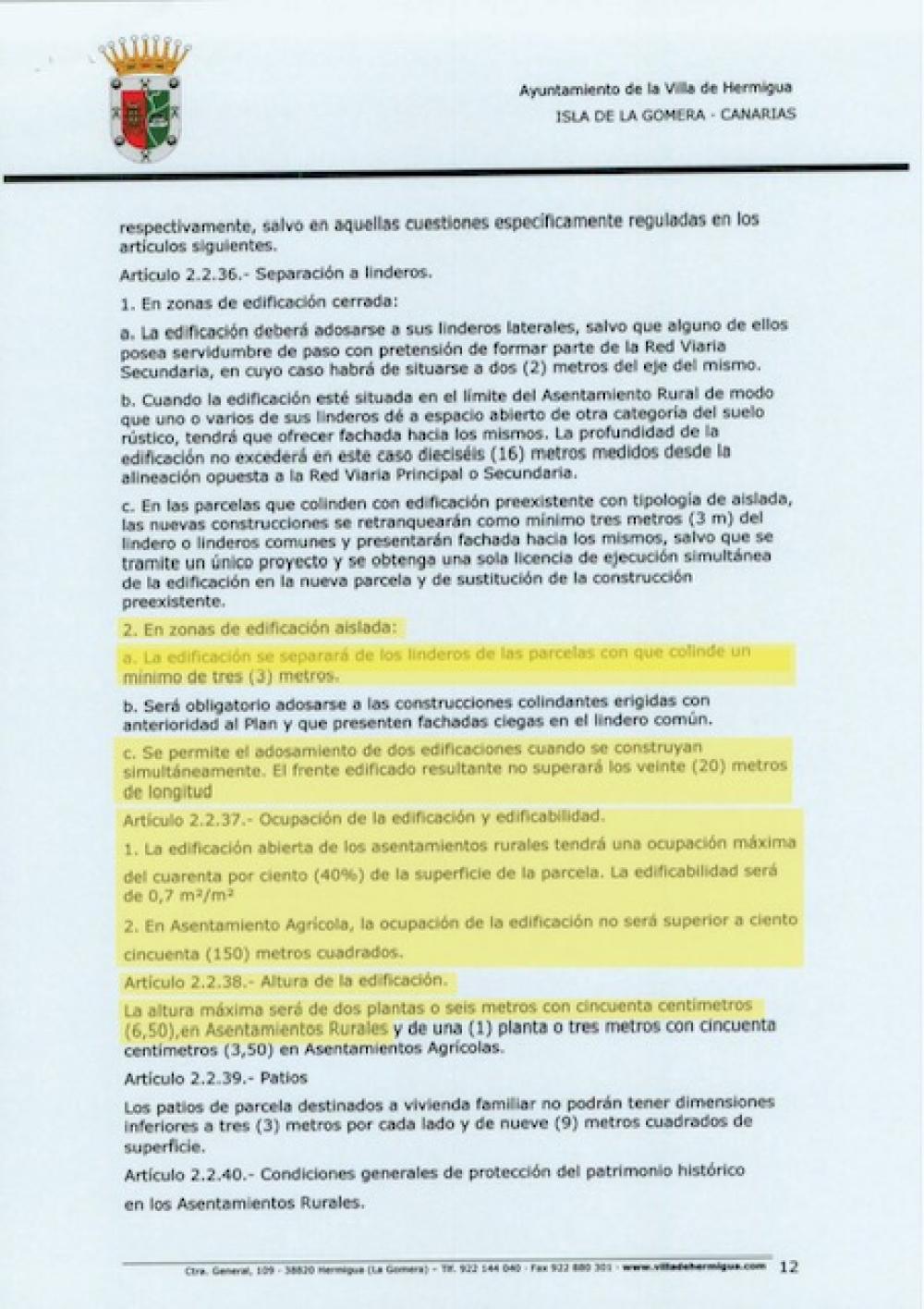  en venta terreno Hermigua Gomera (La) 9