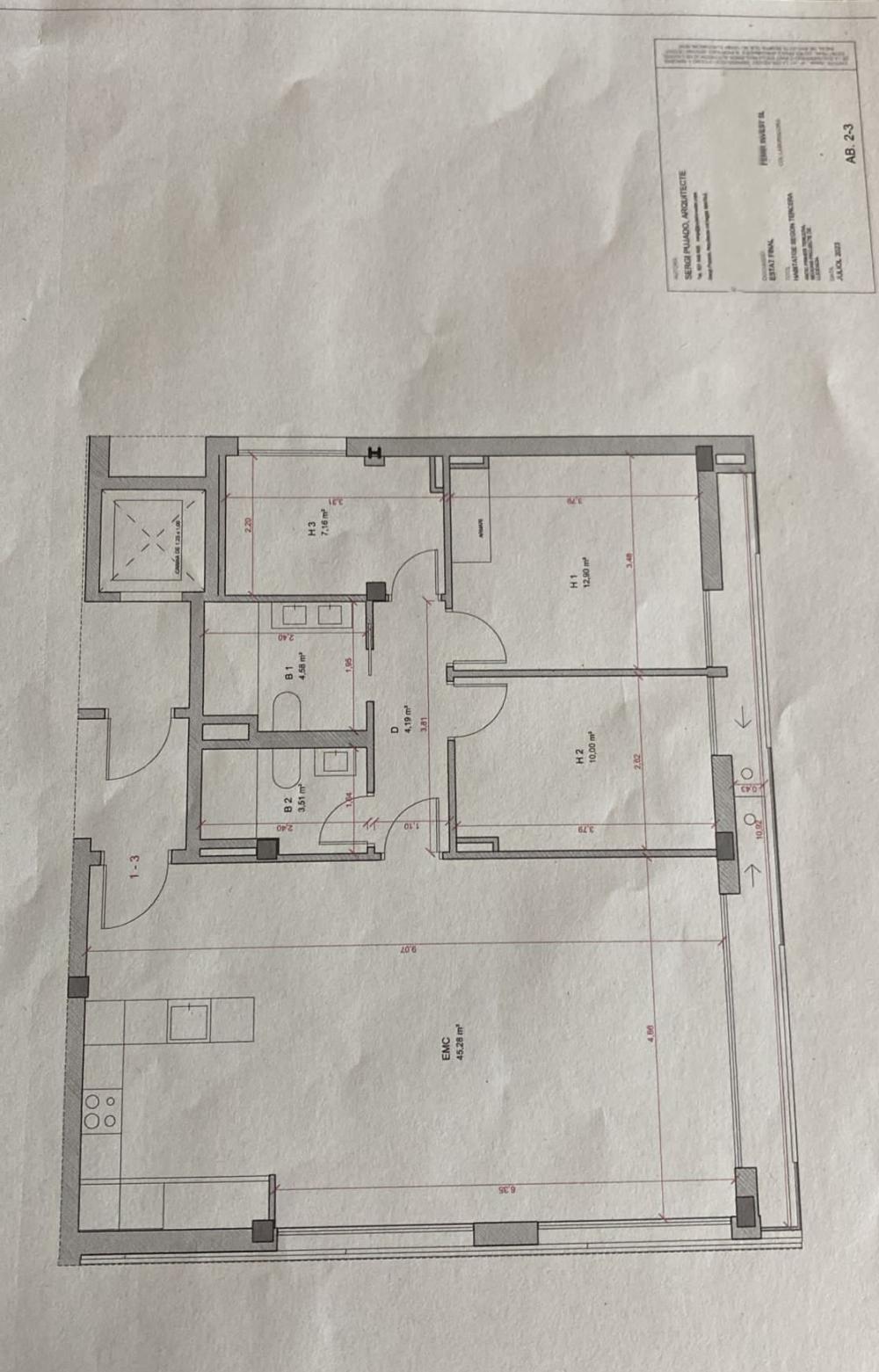  en venta apartamento Horta Guinardó-Carmel Barcelonès 23