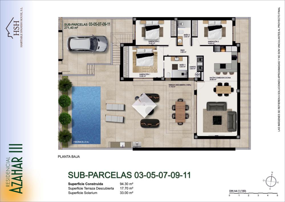 en venta casa Ciudad Quesada Baix Segura 3