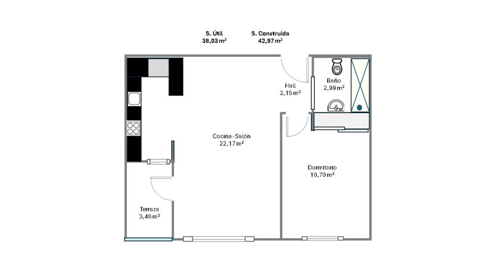  en venta apartamento Luanco Avilés 31