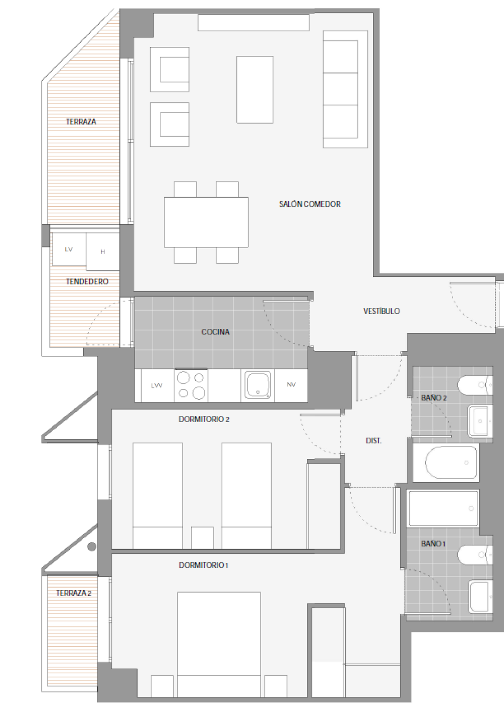  en venta apartamento Quatre Carreres Malilla Valencia 30
