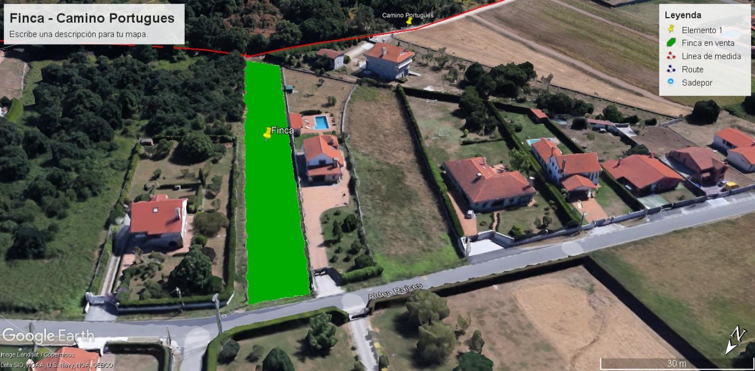  en venta terreno Raíces Santiago 3