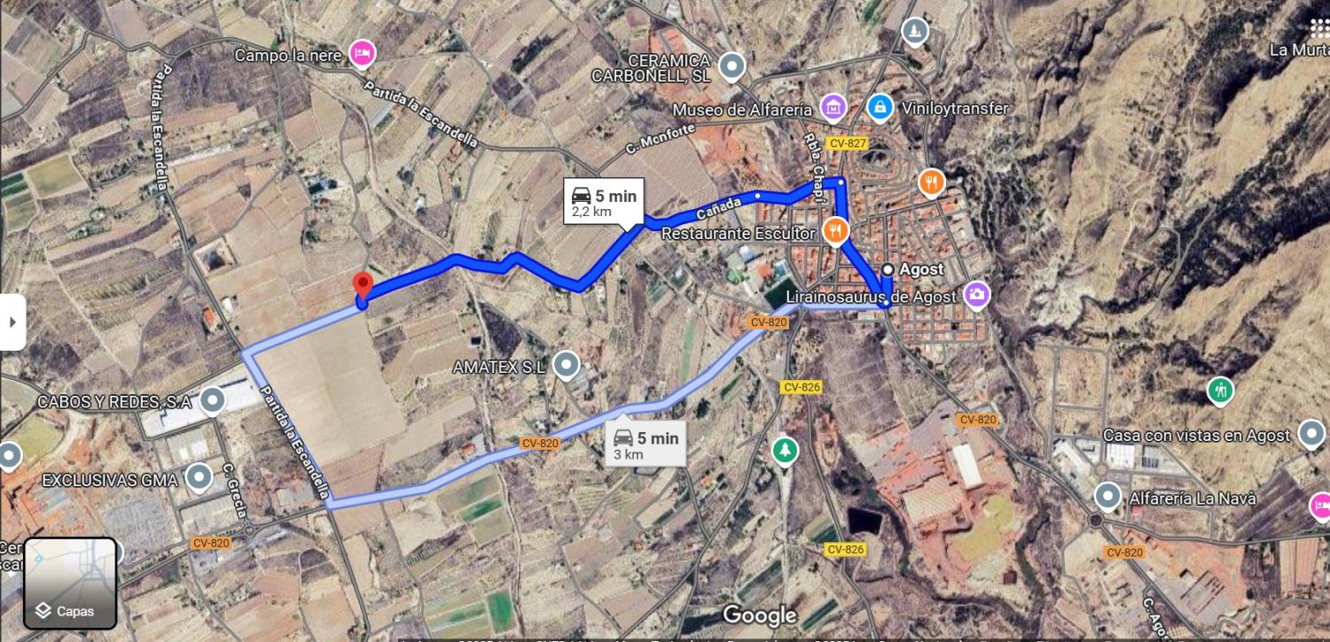  en venta terreno Agost Alacantí 7