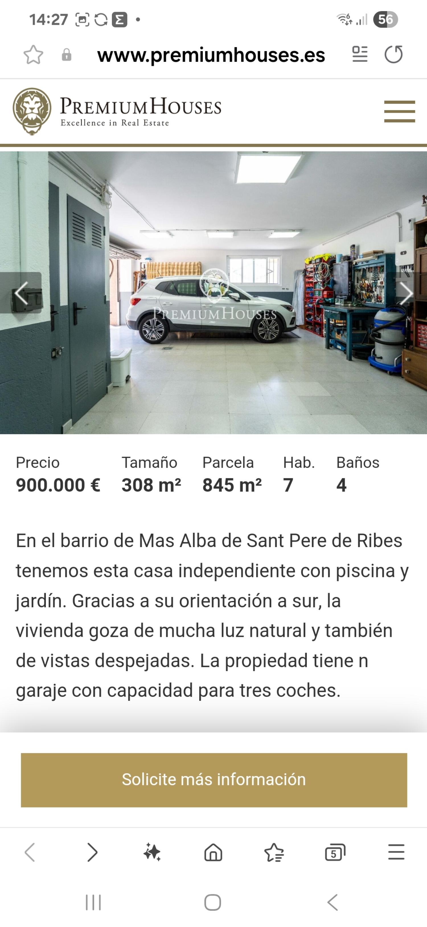  en venta casa Sant Pere De Ribes Garraf 79