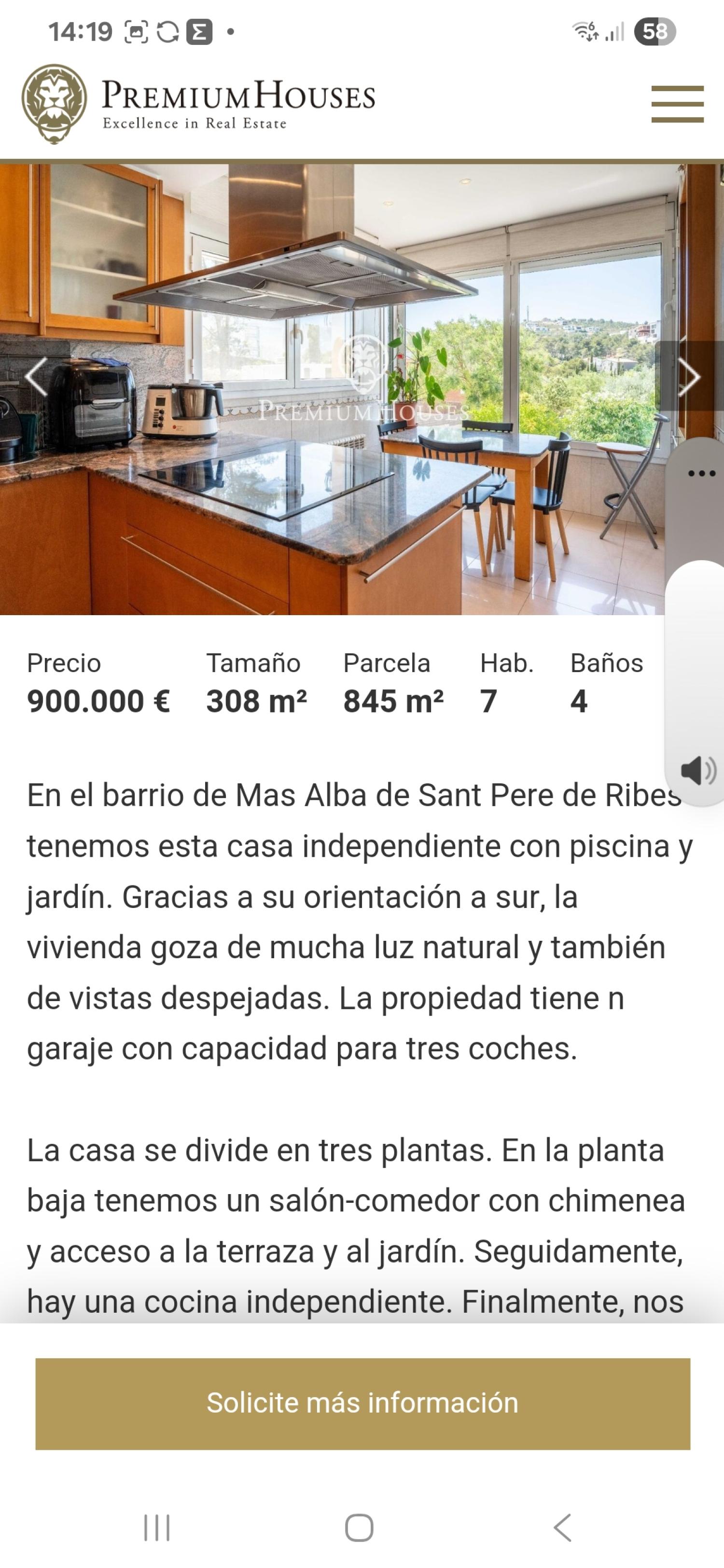  en venta casa Sant Pere De Ribes Garraf 78